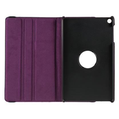 For Samsung Galaxy TAB A 10.1 (2019) SM-T510/SM-T515 Litchi Texture Leather Tablet Cover with 360-Degree Rotation Multi-angle Supporting