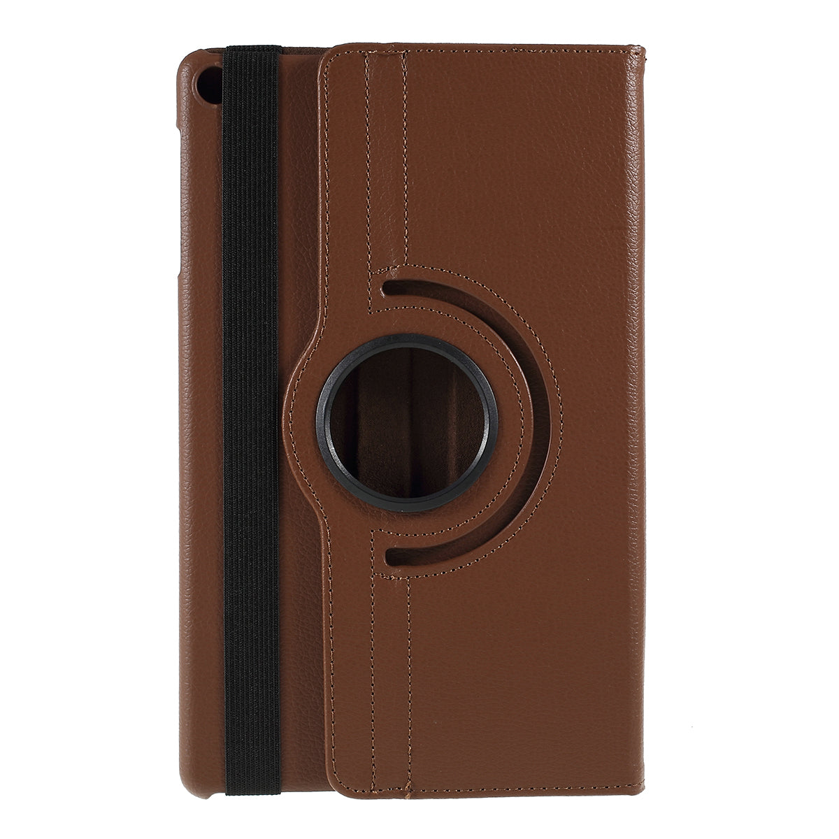 For Samsung Galaxy TAB A 10.1 (2019) SM-T510/SM-T515 Litchi Texture Leather Tablet Cover with 360-Degree Rotation Multi-angle Supporting