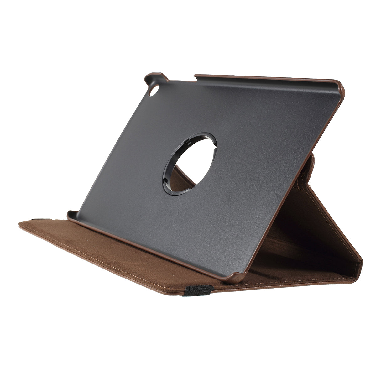 For Samsung Galaxy TAB A 10.1 (2019) SM-T510/SM-T515 Litchi Texture Leather Tablet Cover with 360-Degree Rotation Multi-angle Supporting