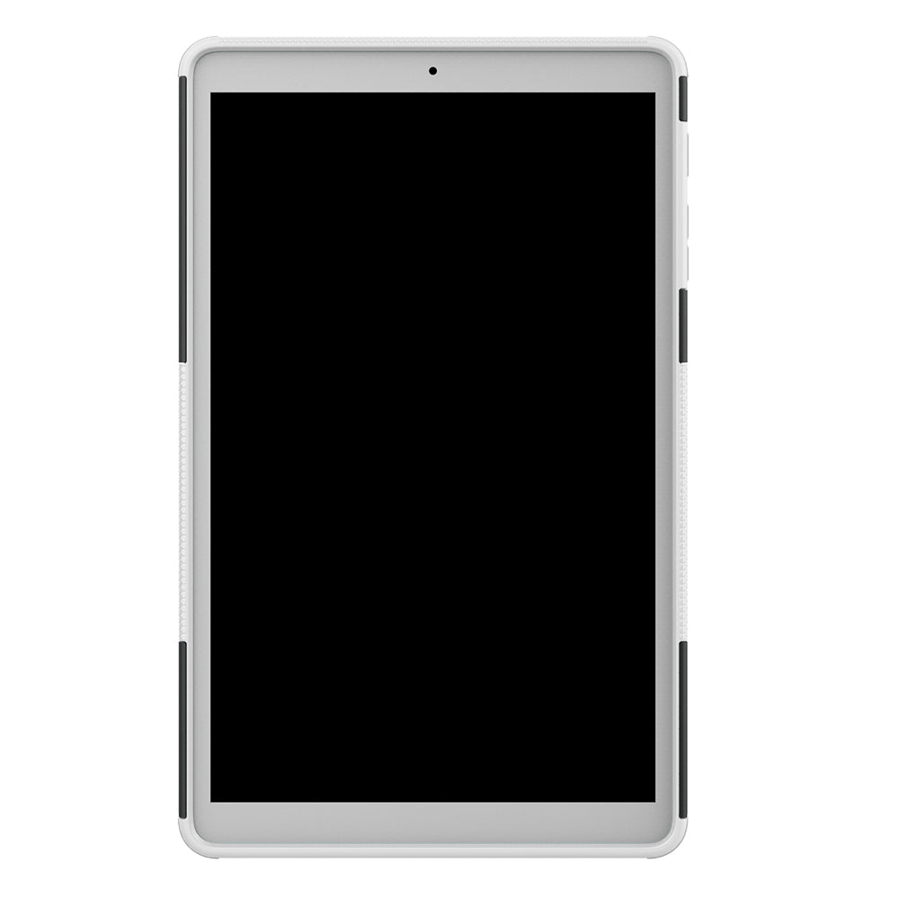 Anti-scratch Tire Pattern Hybrid PC + TPU Kickstand Tablet Cover Protection Case for Samsung Galaxy Tab A 10.1 (2019) T510