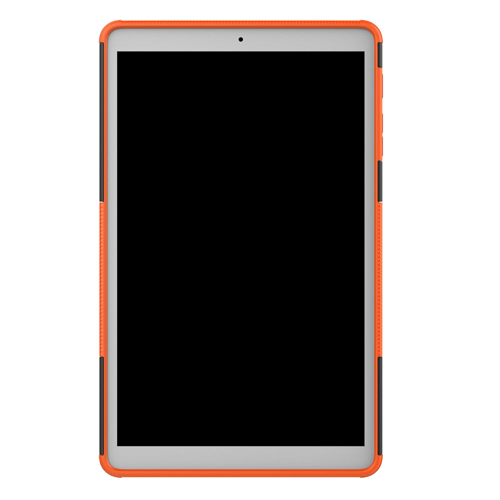 Anti-scratch Tire Pattern Hybrid PC + TPU Kickstand Tablet Cover Protection Case for Samsung Galaxy Tab A 10.1 (2019) T510