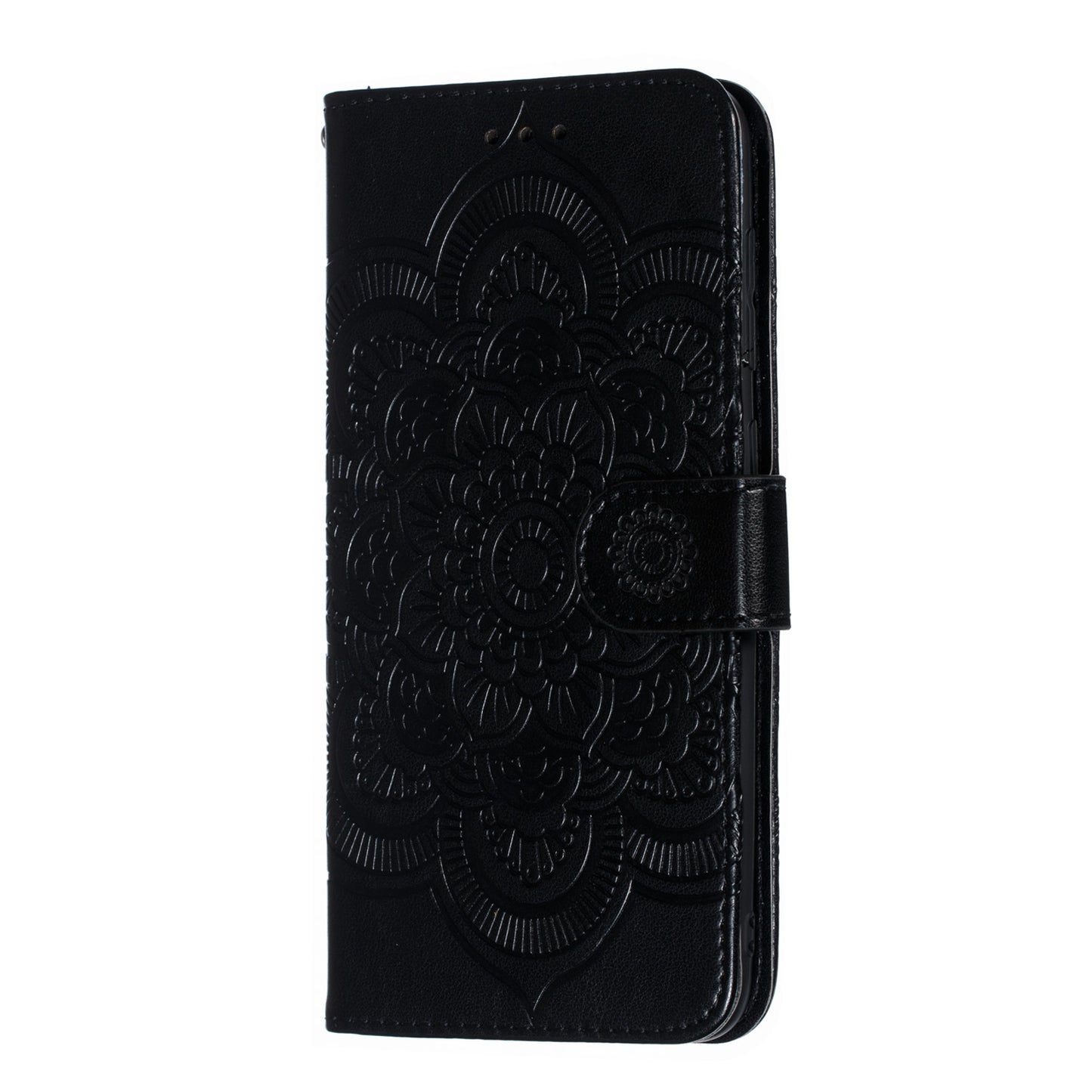 For Samsung Galaxy A50/A50s/A30s  Imprint Mandala Flower Leather Wallet Case Phone Cover