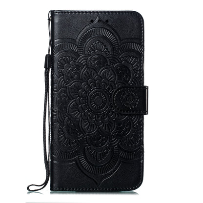 For Samsung Galaxy S10 Plus Imprint Mandala Flower Leather Wallet Case Phone Cover