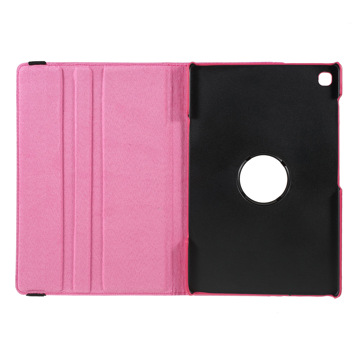 For Samsung Galaxy Tab S5e SM-T720 Litchi Texture Leather Protection Tablet Cover [with 360 Degree Rotary Stand]