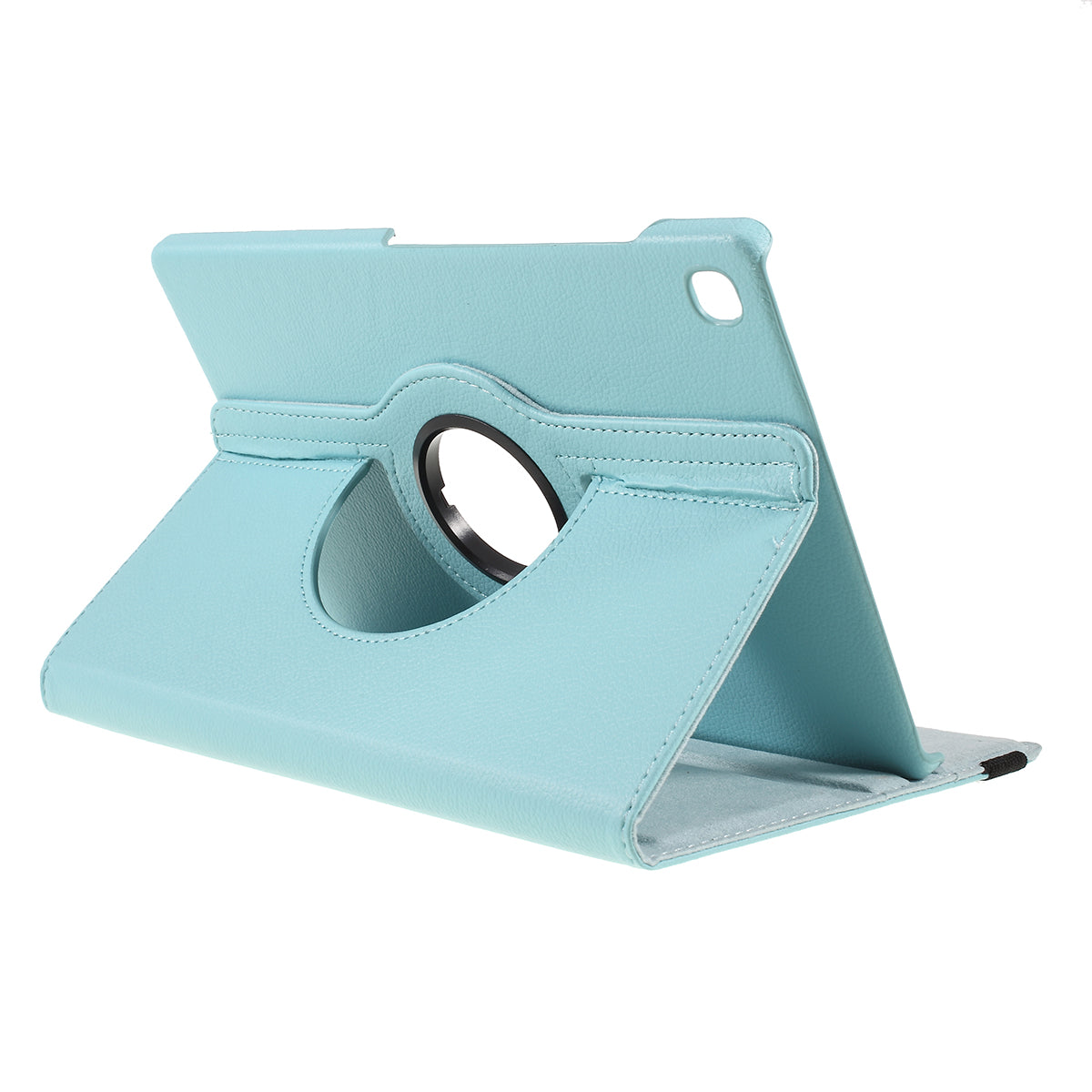 For Samsung Galaxy Tab S5e SM-T720 Litchi Texture Leather Protection Tablet Cover [with 360 Degree Rotary Stand]