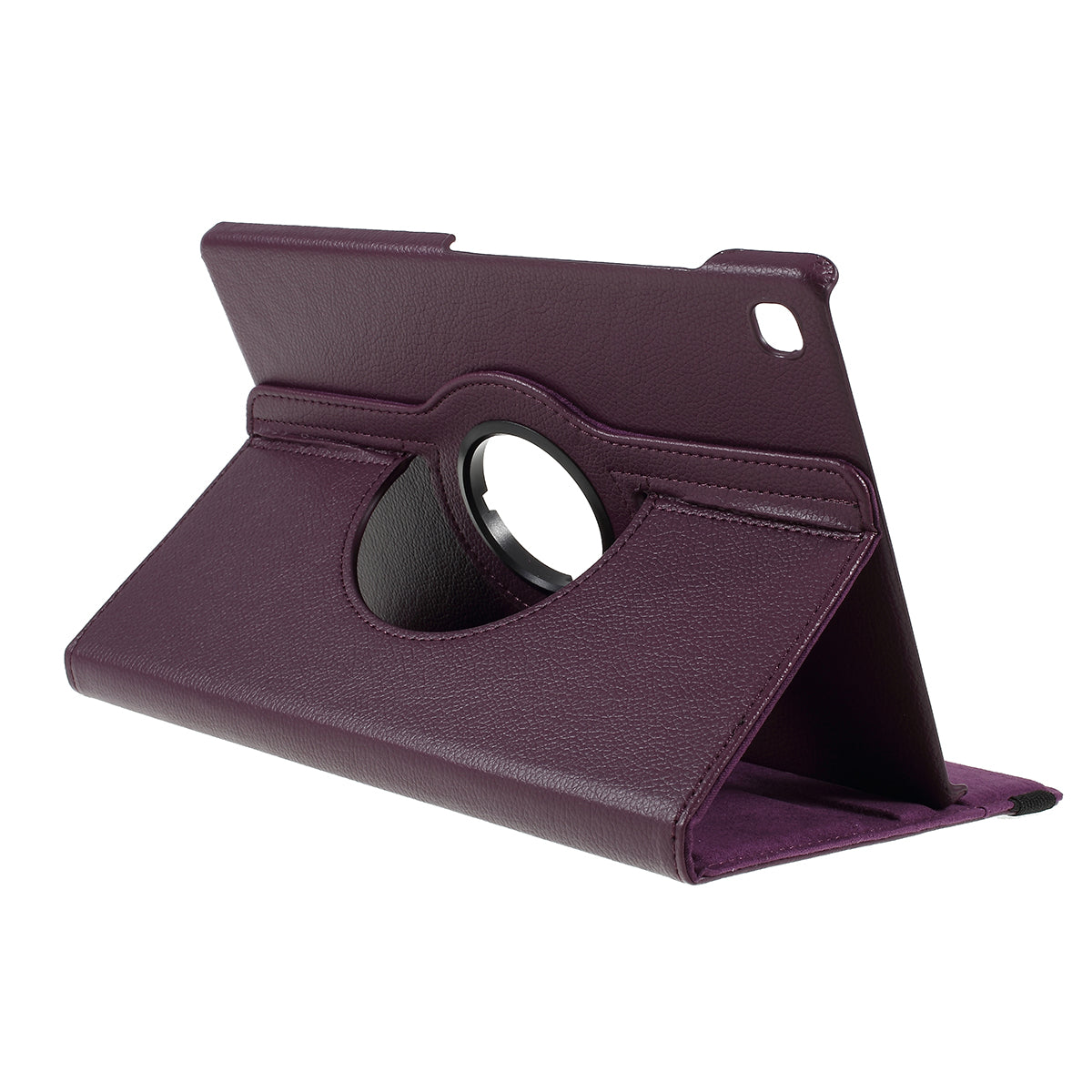 For Samsung Galaxy Tab S5e SM-T720 Litchi Texture Leather Protection Tablet Cover [with 360 Degree Rotary Stand]