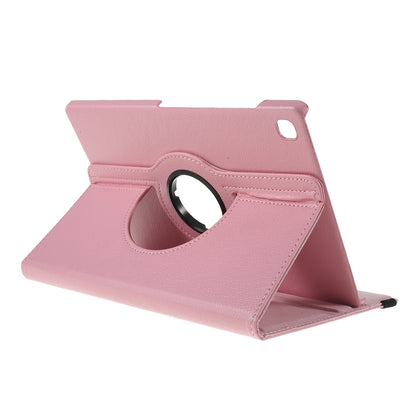 For Samsung Galaxy Tab S5e SM-T720 Litchi Texture Leather Protection Tablet Cover [with 360 Degree Rotary Stand]