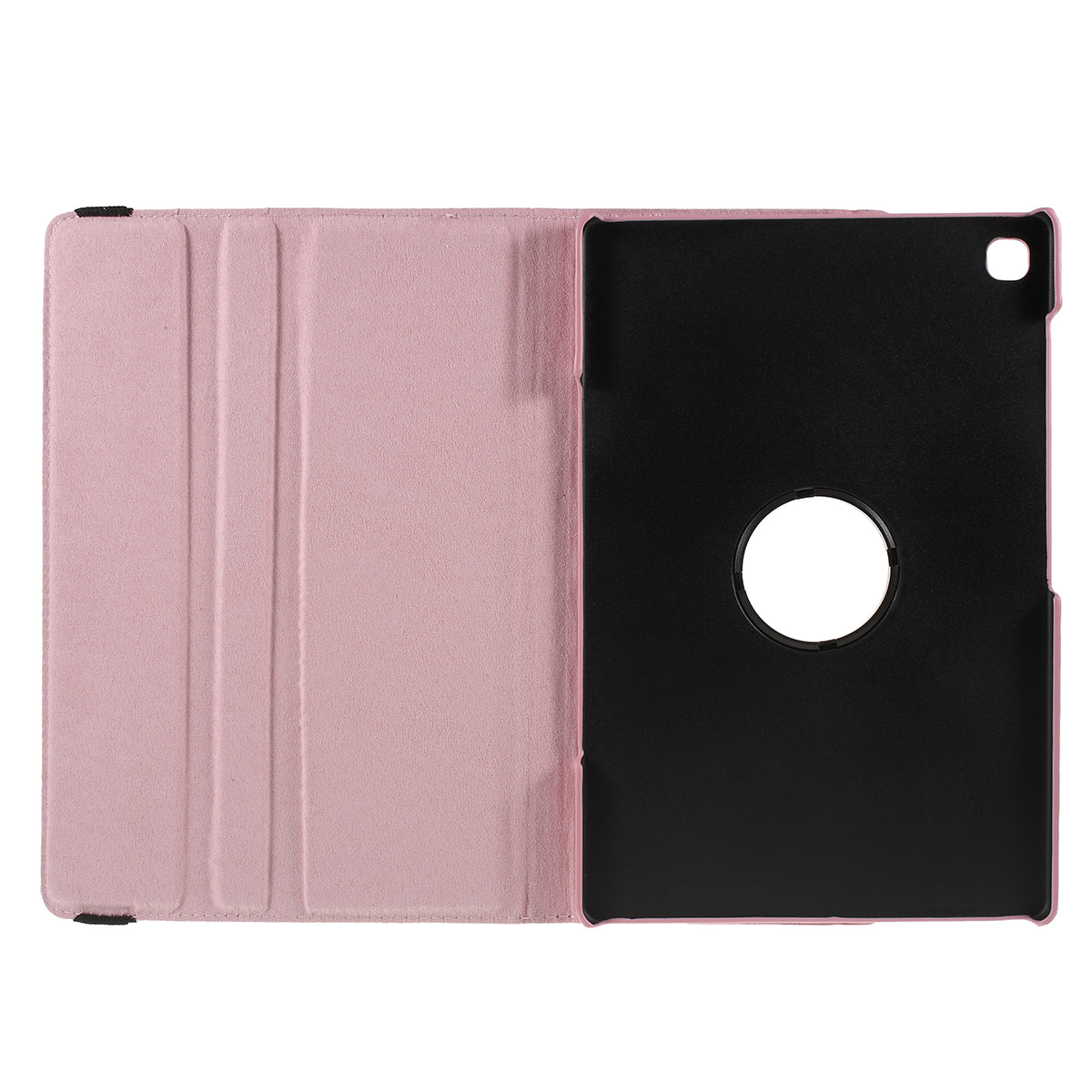 For Samsung Galaxy Tab S5e SM-T720 Litchi Texture Leather Protection Tablet Cover [with 360 Degree Rotary Stand]