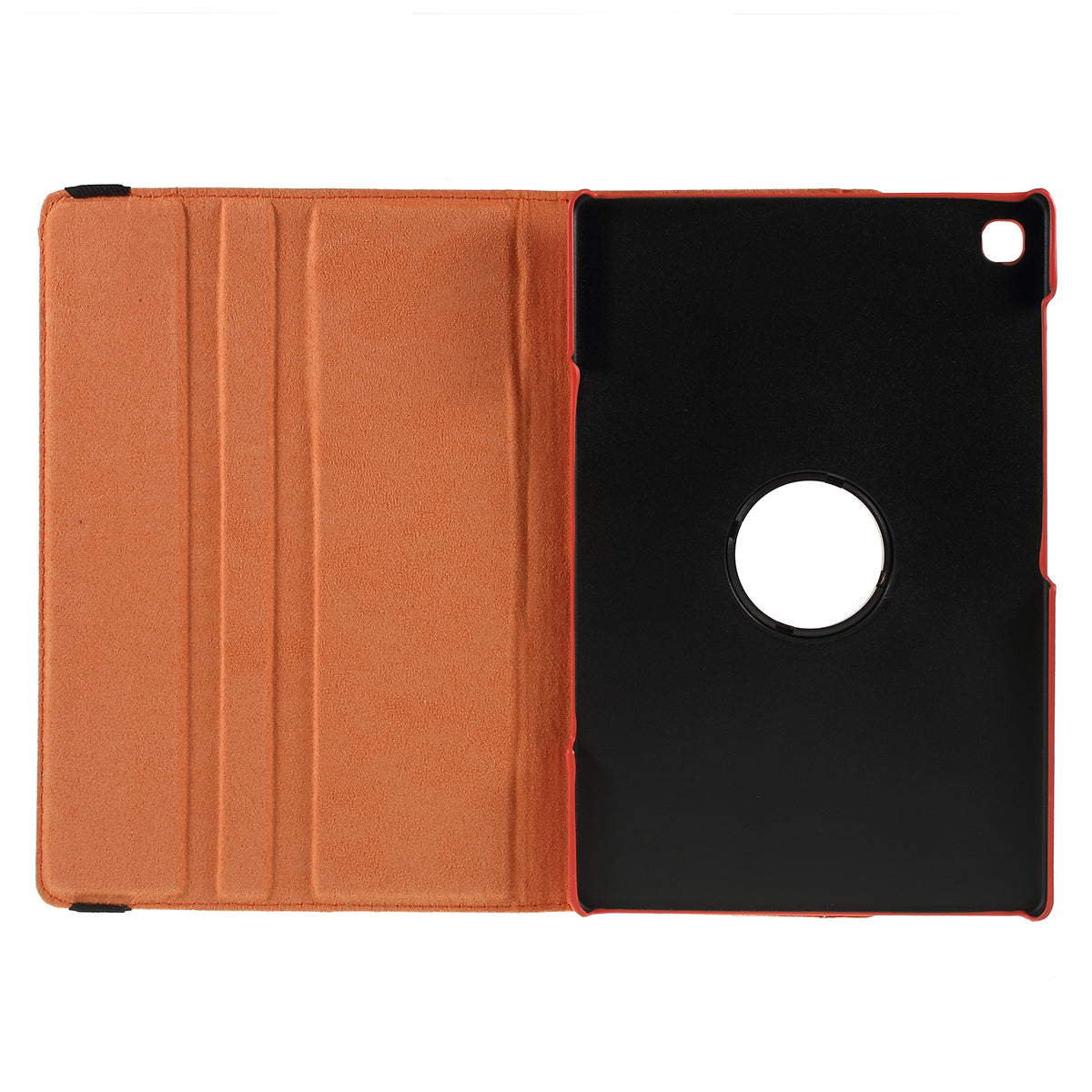 For Samsung Galaxy Tab S5e SM-T720 Litchi Texture Leather Protection Tablet Cover [with 360 Degree Rotary Stand]