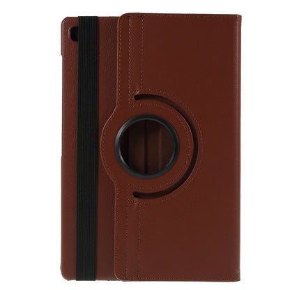 For Samsung Galaxy Tab S5e SM-T720 Litchi Texture Leather Protection Tablet Cover [with 360 Degree Rotary Stand]