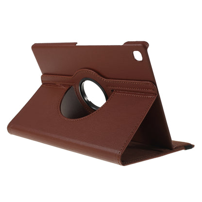 For Samsung Galaxy Tab S5e SM-T720 Litchi Texture Leather Protection Tablet Cover [with 360 Degree Rotary Stand]