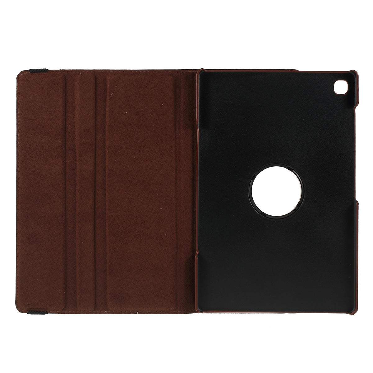 For Samsung Galaxy Tab S5e SM-T720 Litchi Texture Leather Protection Tablet Cover [with 360 Degree Rotary Stand]