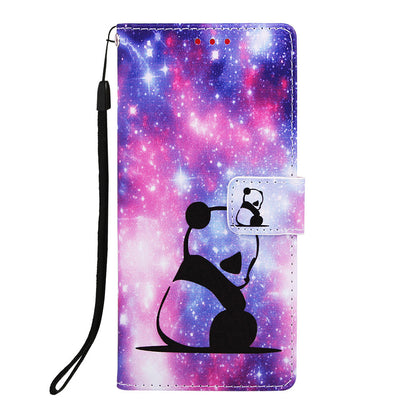 Pattern Printing Leather Wallet Case for Samsung Galaxy A10/M10
