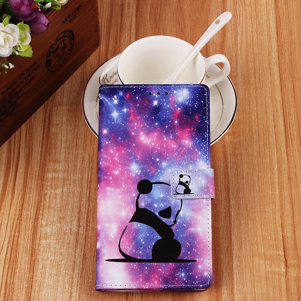 Pattern Printing Leather Wallet Case for Samsung Galaxy A10/M10