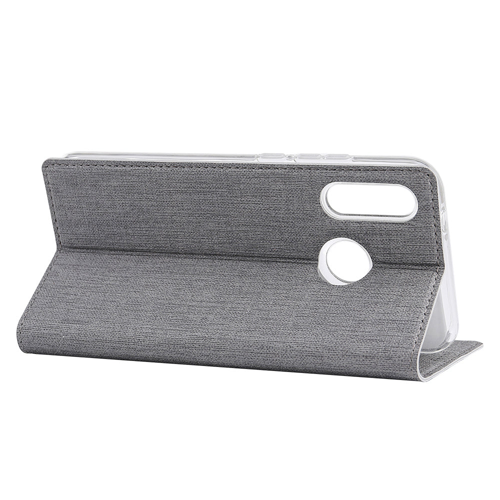 VILI DMX Cross Texture Stand Leather Card Holder Case for Samsung Galaxy A40