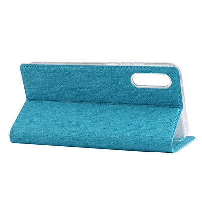 VILI DMX Cross Texture Stand Leather Card Holder Case for Samsung Galaxy A50