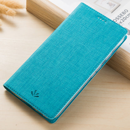 VILI DMX Cross Texture Stand Leather Card Holder Case for Samsung Galaxy A50