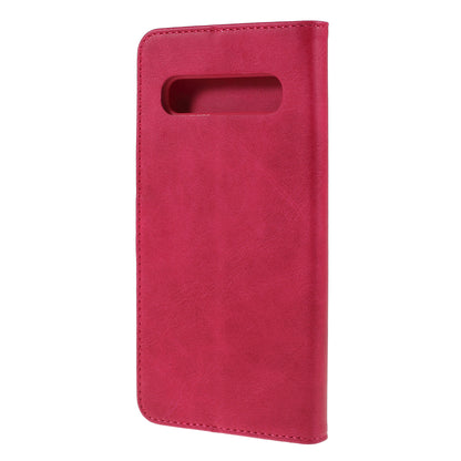 LC.IMEEKE Leather Wallet Casing for Samsung Galaxy S10 5G