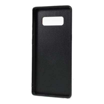 Gradient Color Glass + PC + TPU Hybrid Mobile Casing for Samsung Galaxy Note 8 N950