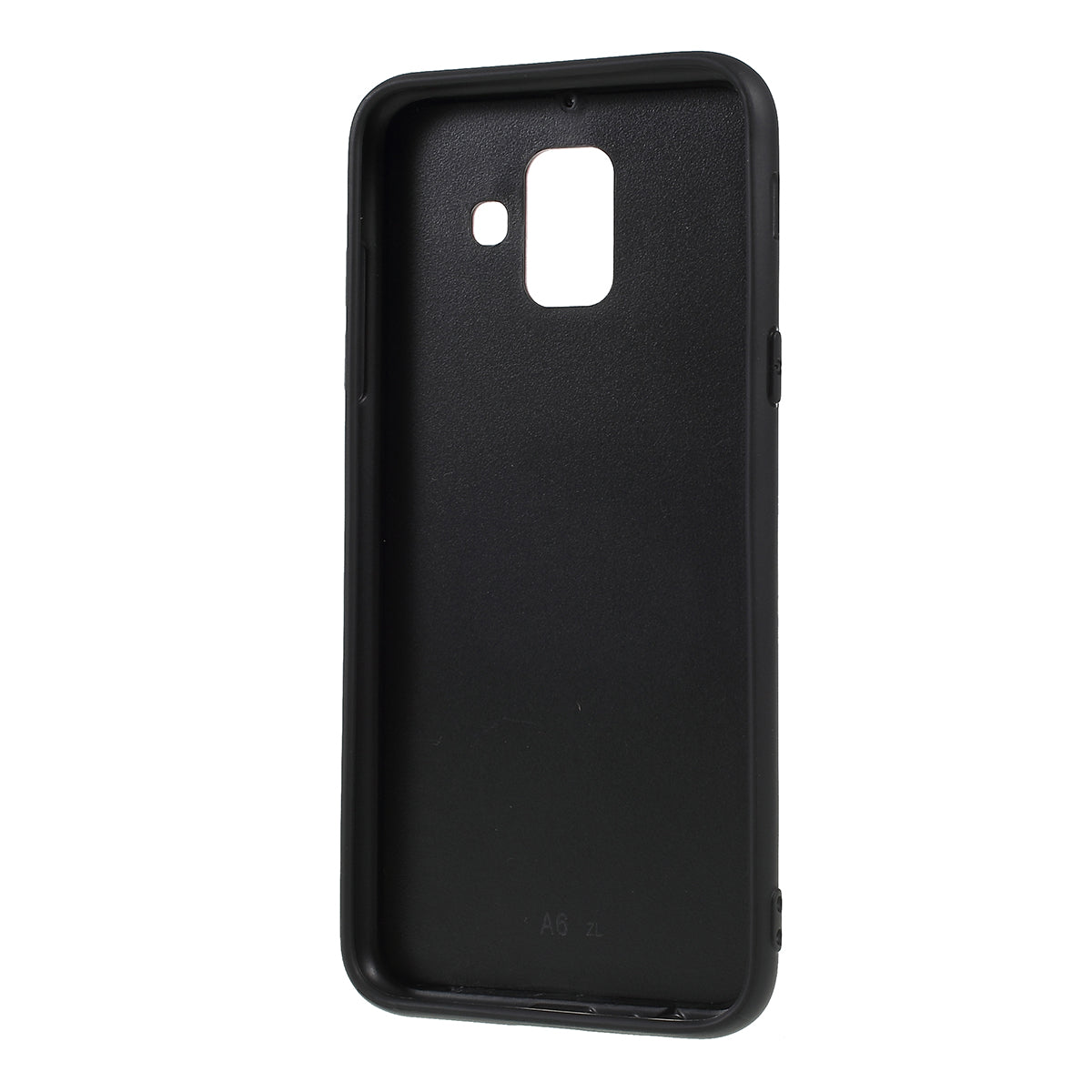 Gradient Color Glass + PC + TPU Combo Mobile Phone Case for Samsung Galaxy A6 (2018)
