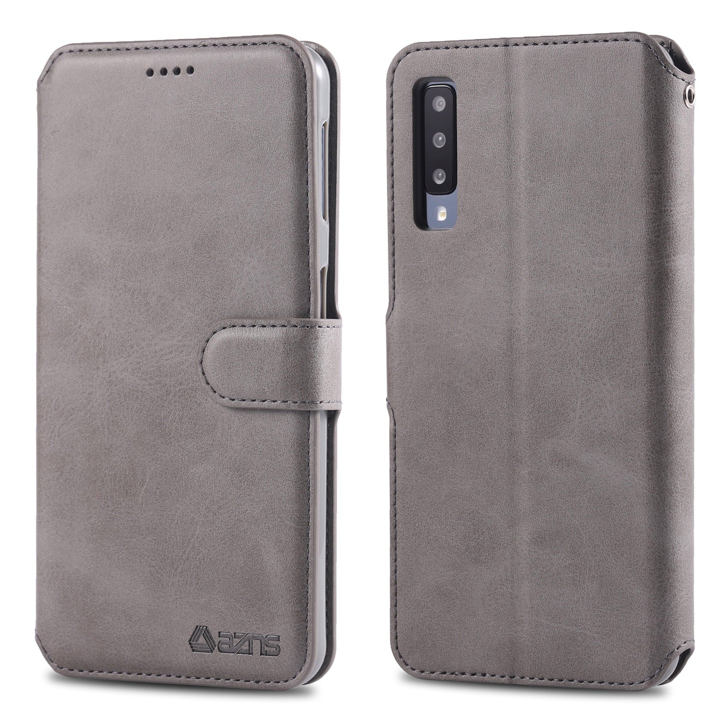 AZNS Wallet Leather Stand Phone Cover Shell for Samsung Galaxy A70