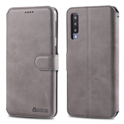 AZNS Wallet Leather Stand Phone Cover Shell for Samsung Galaxy A70