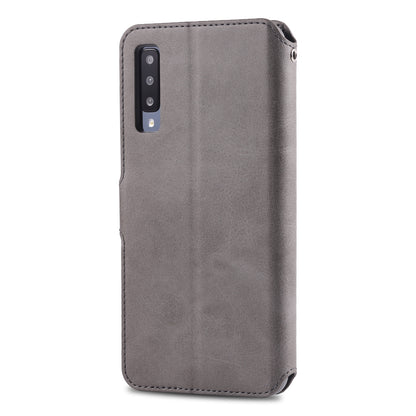 AZNS Wallet Leather Stand Phone Cover Shell for Samsung Galaxy A70