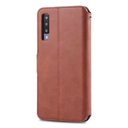AZNS Wallet Leather Stand Phone Cover Shell for Samsung Galaxy A70