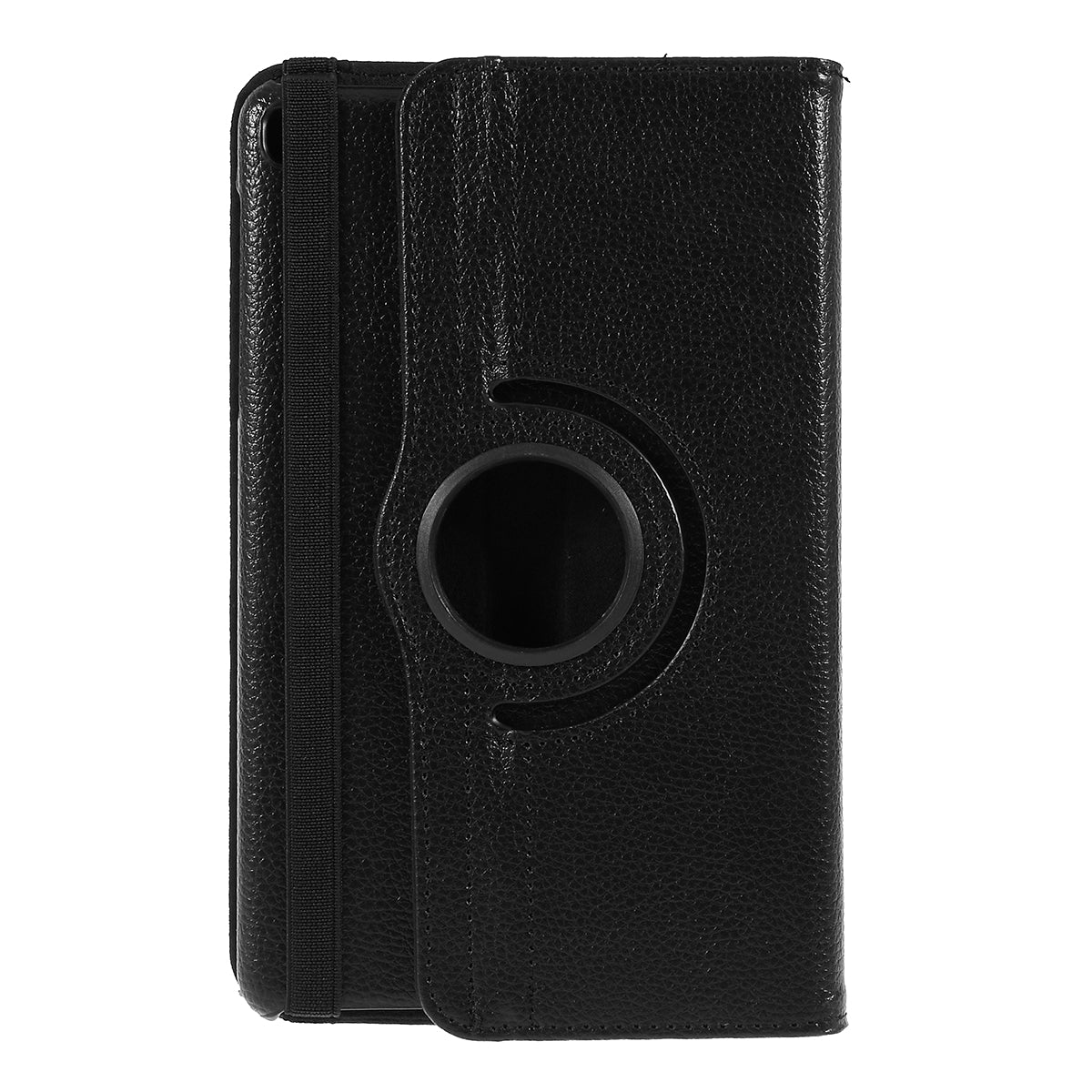 For Samsung Galaxy Tab A 8.0 (2019) with S Pen P200 P205 Litchi Texture Leather Protection Tablet Cover [with 360 Degree Rotary Stand]