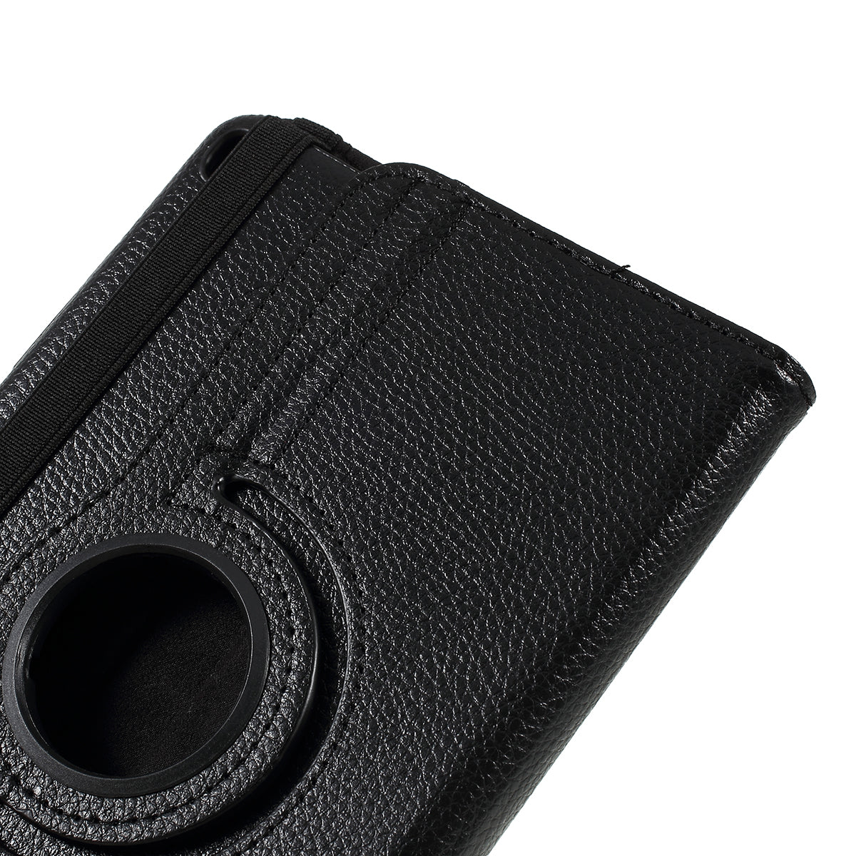 For Samsung Galaxy Tab A 8.0 (2019) with S Pen P200 P205 Litchi Texture Leather Protection Tablet Cover [with 360 Degree Rotary Stand]