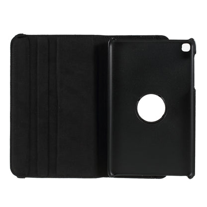For Samsung Galaxy Tab A 8.0 (2019) with S Pen P200 P205 Litchi Texture Leather Protection Tablet Cover [with 360 Degree Rotary Stand]