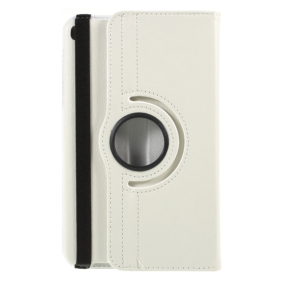 For Samsung Galaxy Tab A 8.0 (2019) with S Pen P200 P205 Litchi Texture Leather Protection Tablet Cover [with 360 Degree Rotary Stand]