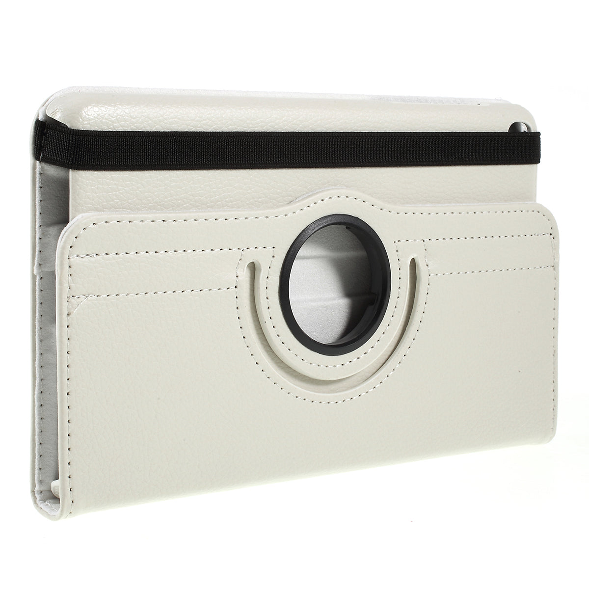 For Samsung Galaxy Tab A 8.0 (2019) with S Pen P200 P205 Litchi Texture Leather Protection Tablet Cover [with 360 Degree Rotary Stand]