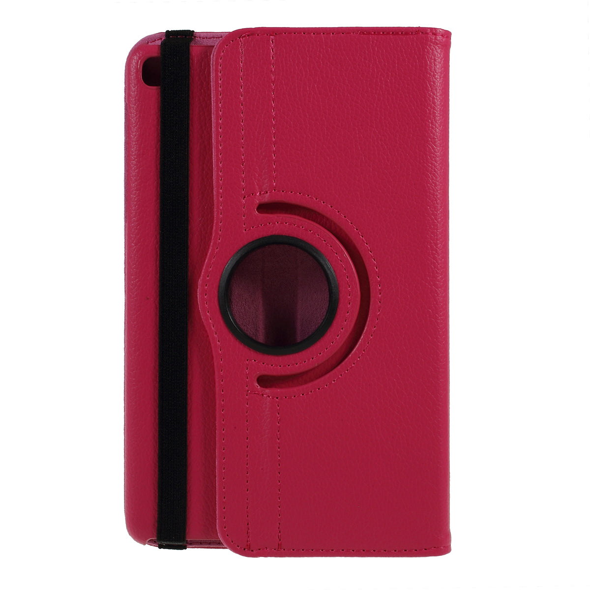 For Samsung Galaxy Tab A 8.0 (2019) with S Pen P200 P205 Litchi Texture Leather Protection Tablet Cover [with 360 Degree Rotary Stand]