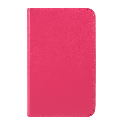 For Samsung Galaxy Tab A 8.0 (2019) with S Pen P200 P205 Litchi Texture Leather Protection Tablet Cover [with 360 Degree Rotary Stand]