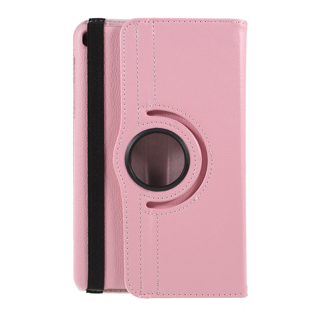 For Samsung Galaxy Tab A 8.0 (2019) with S Pen P200 P205 Litchi Texture Leather Protection Tablet Cover [with 360 Degree Rotary Stand]