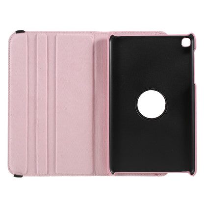For Samsung Galaxy Tab A 8.0 (2019) with S Pen P200 P205 Litchi Texture Leather Protection Tablet Cover [with 360 Degree Rotary Stand]