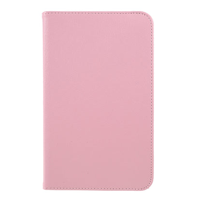 For Samsung Galaxy Tab A 8.0 (2019) with S Pen P200 P205 Litchi Texture Leather Protection Tablet Cover [with 360 Degree Rotary Stand]