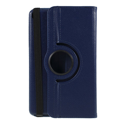 For Samsung Galaxy Tab A 8.0 (2019) with S Pen P200 P205 Litchi Texture Leather Protection Tablet Cover [with 360 Degree Rotary Stand]