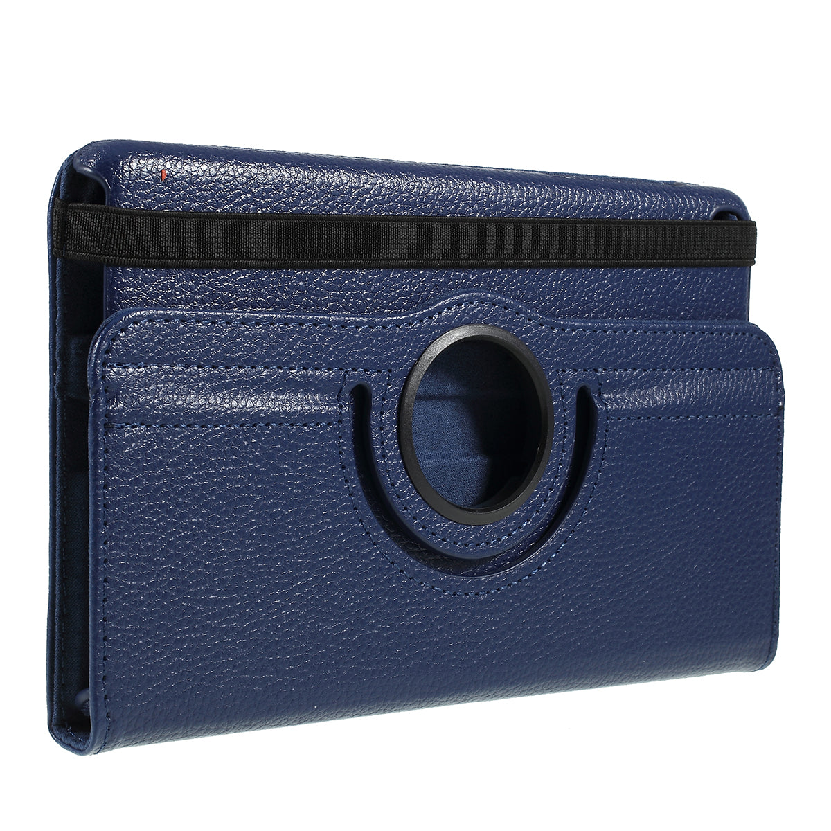For Samsung Galaxy Tab A 8.0 (2019) with S Pen P200 P205 Litchi Texture Leather Protection Tablet Cover [with 360 Degree Rotary Stand]