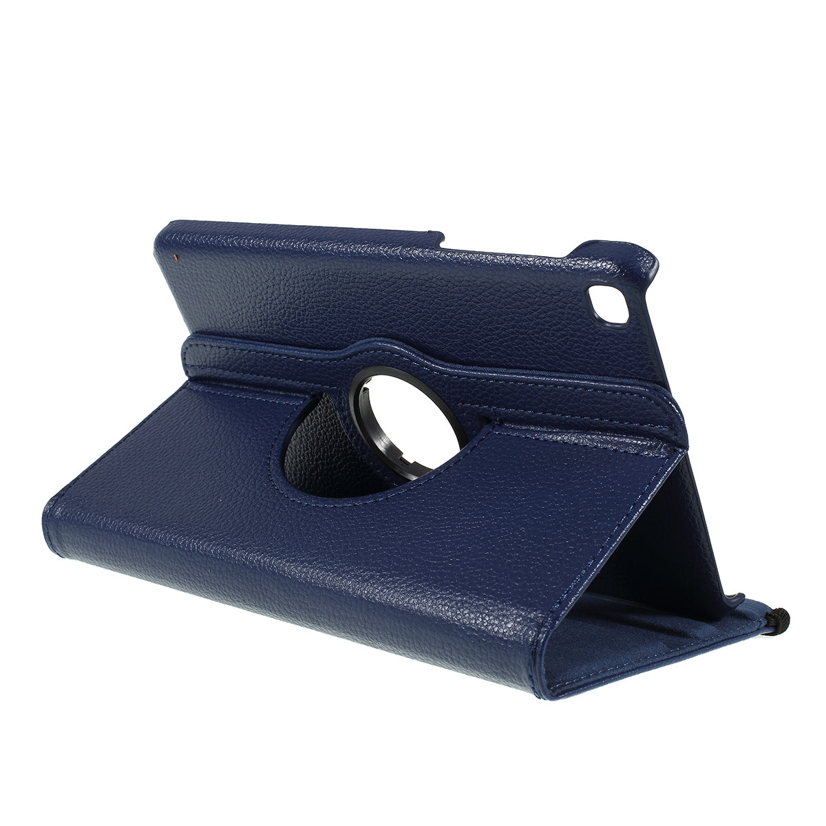 For Samsung Galaxy Tab A 8.0 (2019) with S Pen P200 P205 Litchi Texture Leather Protection Tablet Cover [with 360 Degree Rotary Stand]