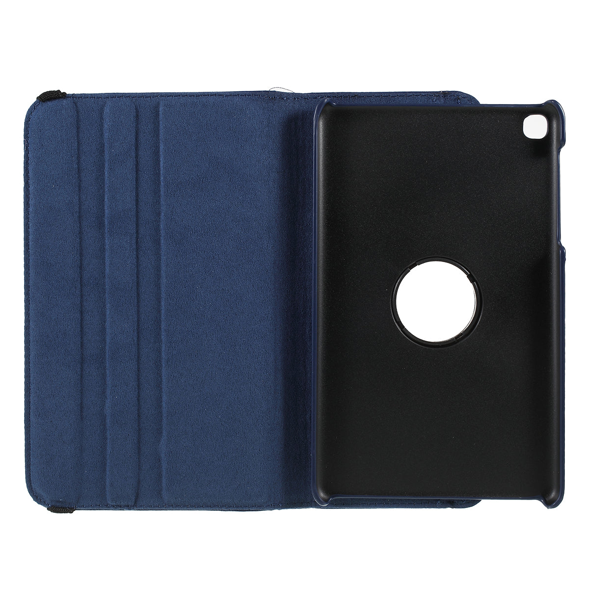For Samsung Galaxy Tab A 8.0 (2019) with S Pen P200 P205 Litchi Texture Leather Protection Tablet Cover [with 360 Degree Rotary Stand]