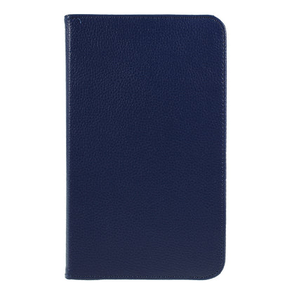 For Samsung Galaxy Tab A 8.0 (2019) with S Pen P200 P205 Litchi Texture Leather Protection Tablet Cover [with 360 Degree Rotary Stand]