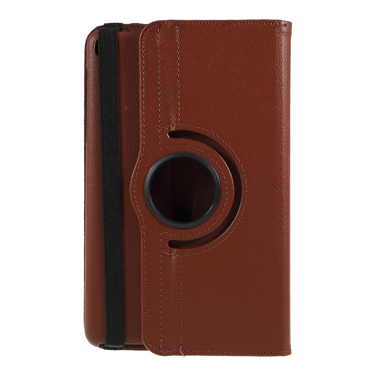 For Samsung Galaxy Tab A 8.0 (2019) with S Pen P200 P205 Litchi Texture Leather Protection Tablet Cover [with 360 Degree Rotary Stand]