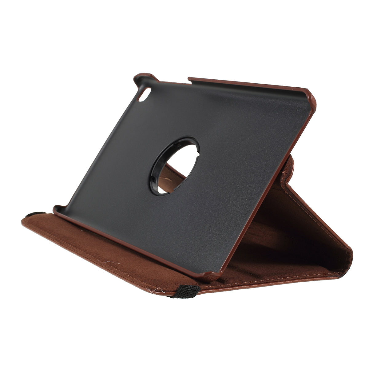 For Samsung Galaxy Tab A 8.0 (2019) with S Pen P200 P205 Litchi Texture Leather Protection Tablet Cover [with 360 Degree Rotary Stand]