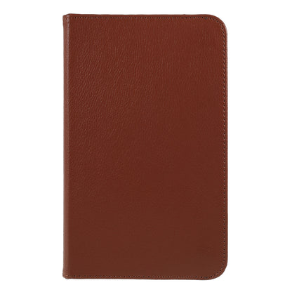 For Samsung Galaxy Tab A 8.0 (2019) with S Pen P200 P205 Litchi Texture Leather Protection Tablet Cover [with 360 Degree Rotary Stand]