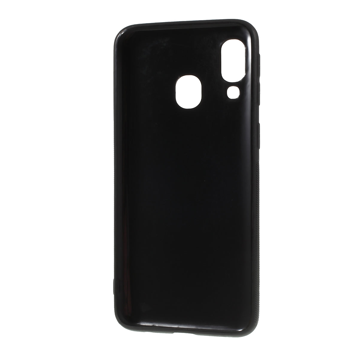 Carbon Fiber TPU Mobile Phone Shell for Samsung Galaxy A40