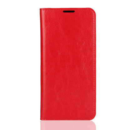 Crazy Horse Wallet Stand Genuine Leather Case for Samsung Galaxy A50/A50s/A30s