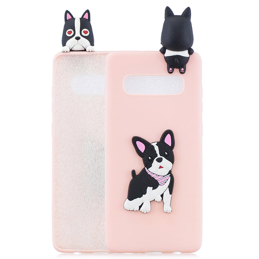 [3D Cute Doll] Patterned TPU Phone Case Cover for Samsung Galaxy S10 5G