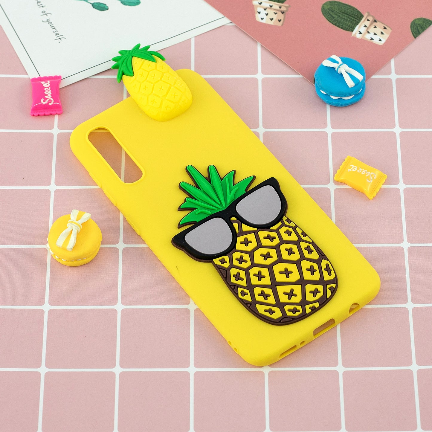 [3D Cute Doll] Patterned TPU Phone Case Cover for Samsung Galaxy A50/A50s/A30s